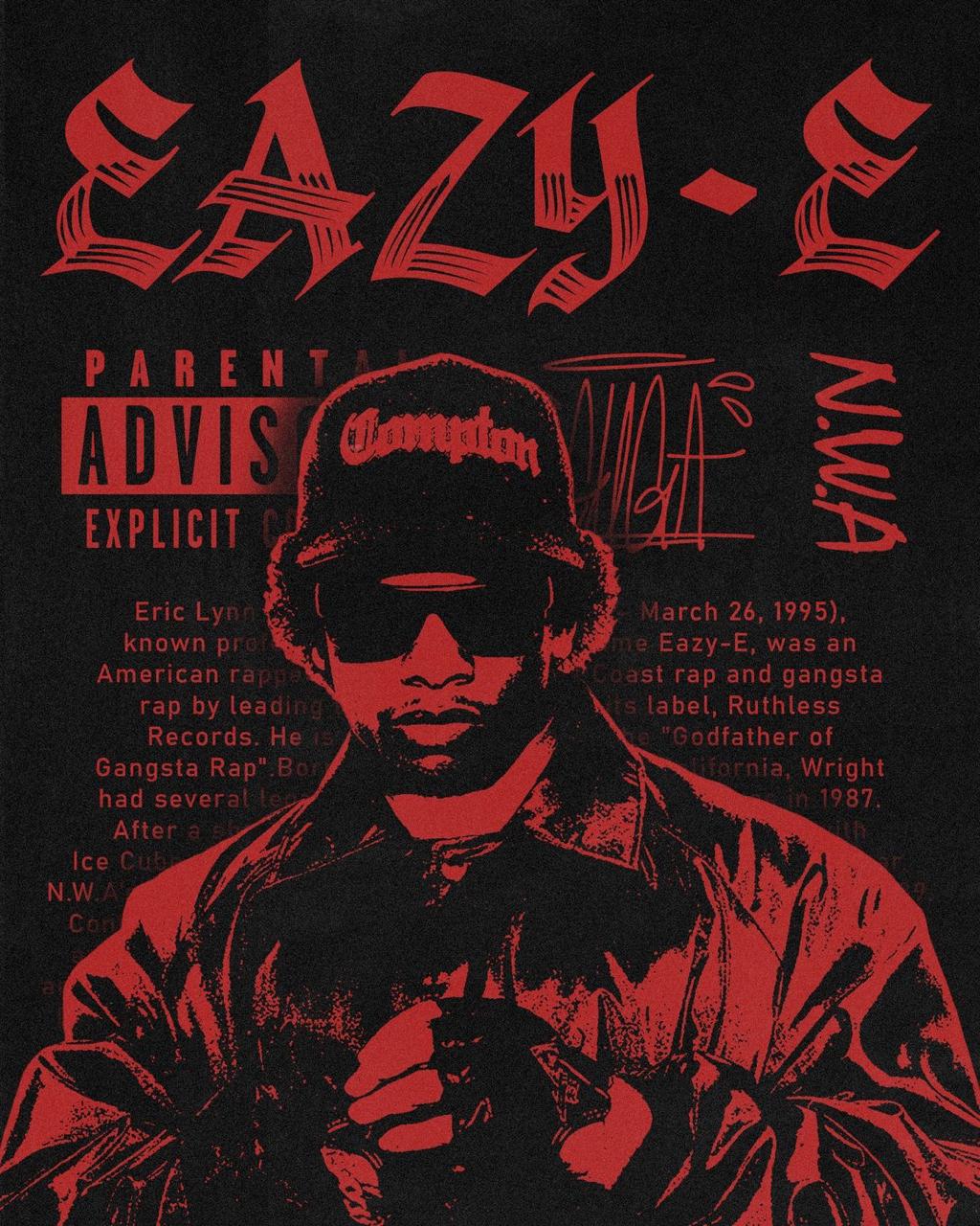 EASY E CANVAS POSTER