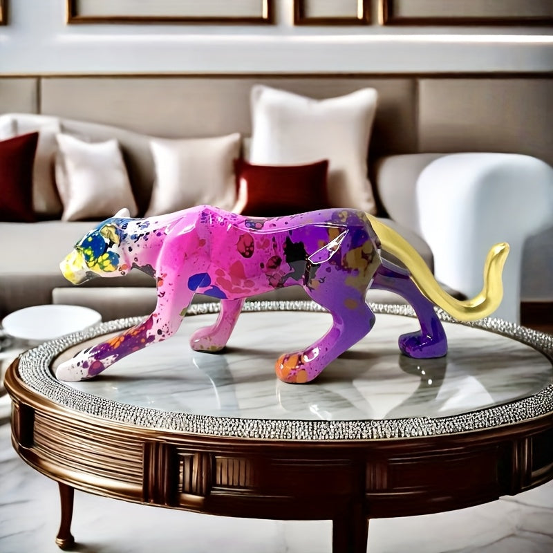 Tnessential Gradual Pink Purple Leopard 3D Decor
