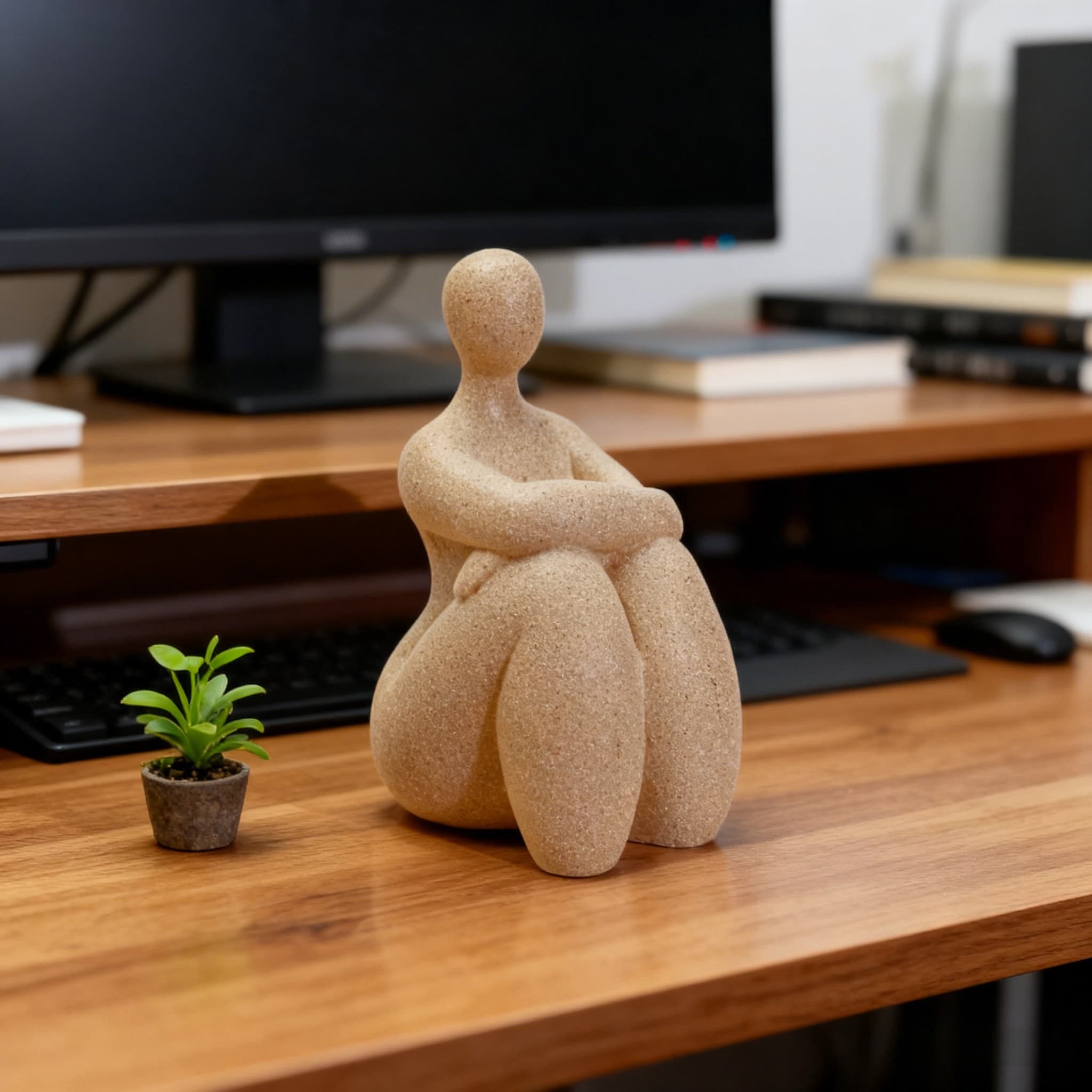 Tnessential Abstract Figure Sculptures and Statues 3D Decor