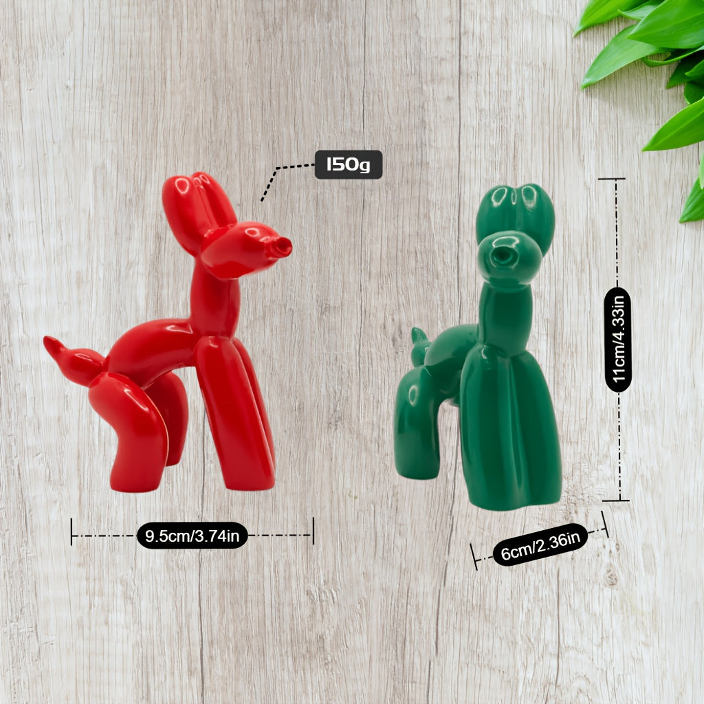Tnessential Puppy Model Funny Action Ornament 3D Decor
