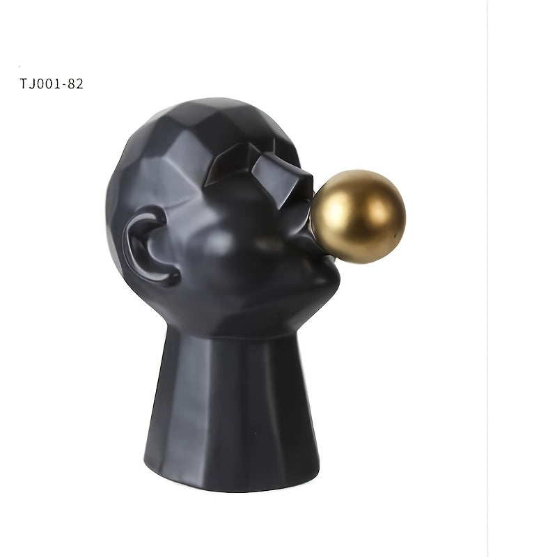 Tnessential Nordic Bubble-blowing Character Figurine 3D Decor