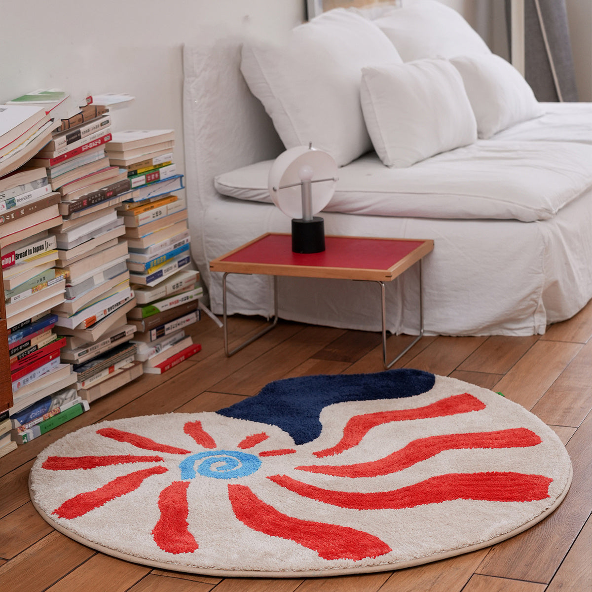 BLUE IRREGULAR 7 RUG view 4