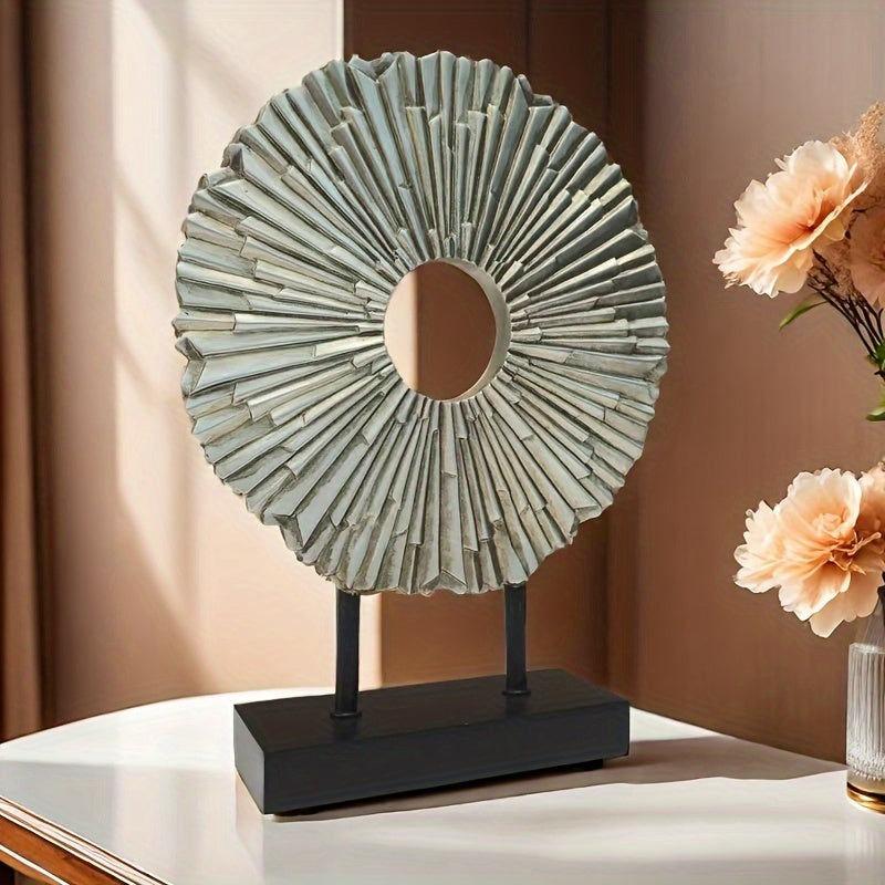 Tnessential Elegant Sunflower Resin Decoration 3D Decor