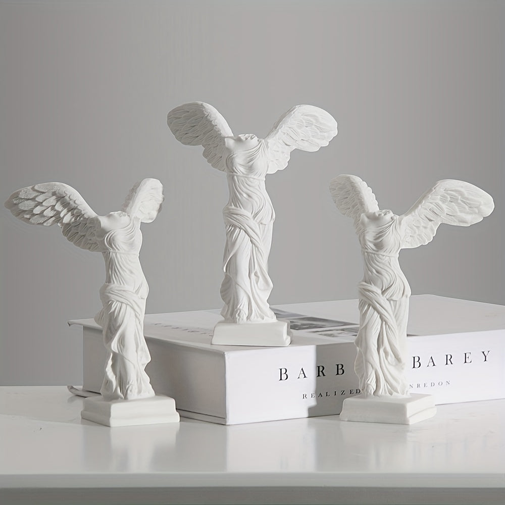 Tnessential European-style Statue of the Goddess of Victory 3D Decor