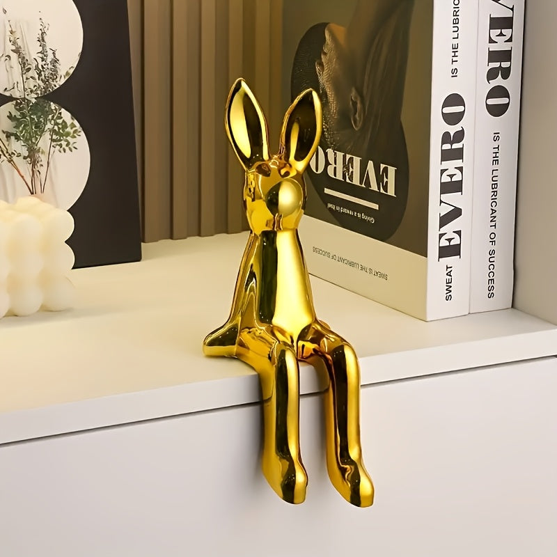 Tnessential U002fear Rabbit Sitting Decoration 3D Decor