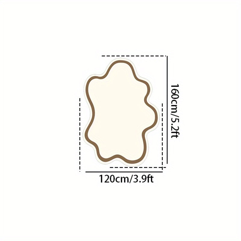 CREAM IRREGULAR 3 RUG view 5