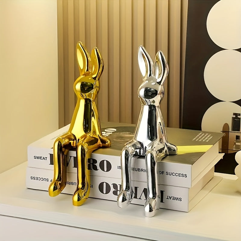 Tnessential U002fear Rabbit Sitting Decoration 3D Decor