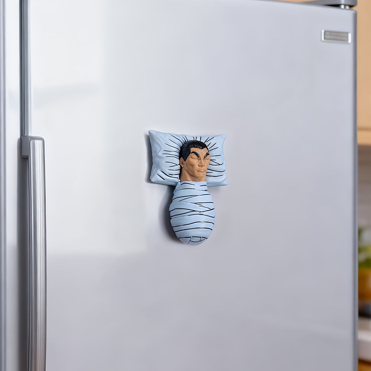 Tnessential BAKI Injured Retsu Kaioh Action Figure 3D Decor