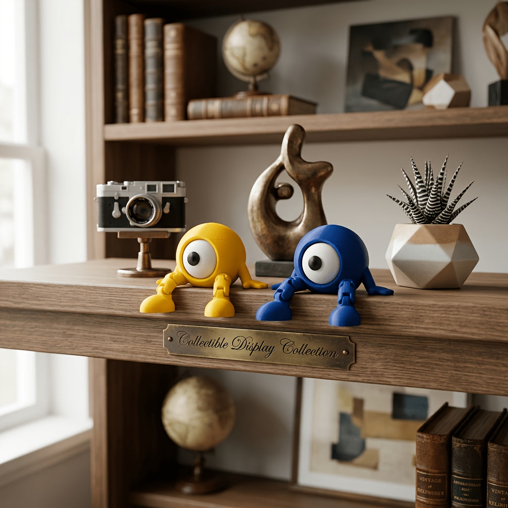 Tnessential Collectible Figurines 1pc\u002f2pcs Random Color Combination 3D Decor