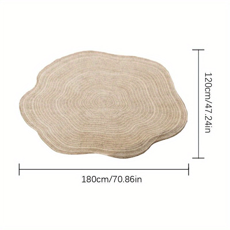 CREAM IRREGULAR 4 RUG view 6