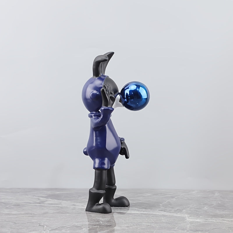 Tnessential Light Luxury European Creative Cartoon Resin Blowing 3D Decor