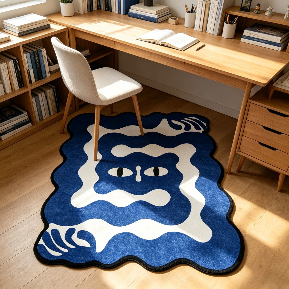 BLUE 3 RUG view 5