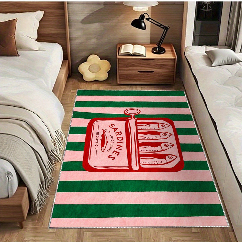 PINK SARDINE CAN RUG view 5