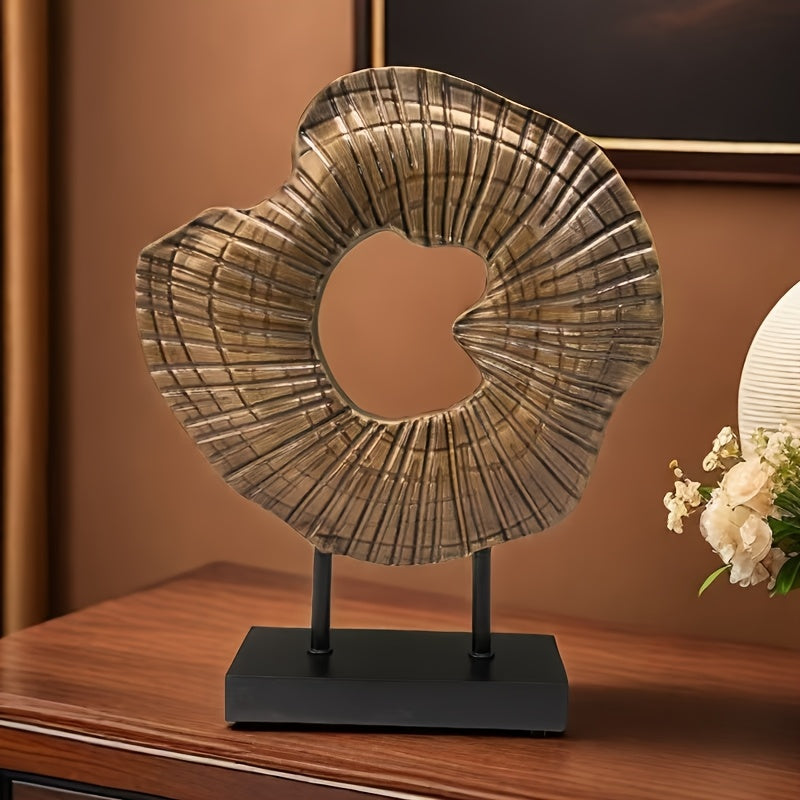Tnessential Abstract Conch Screen Is a Nordic-style Shell Craft Ornament 3D Decor