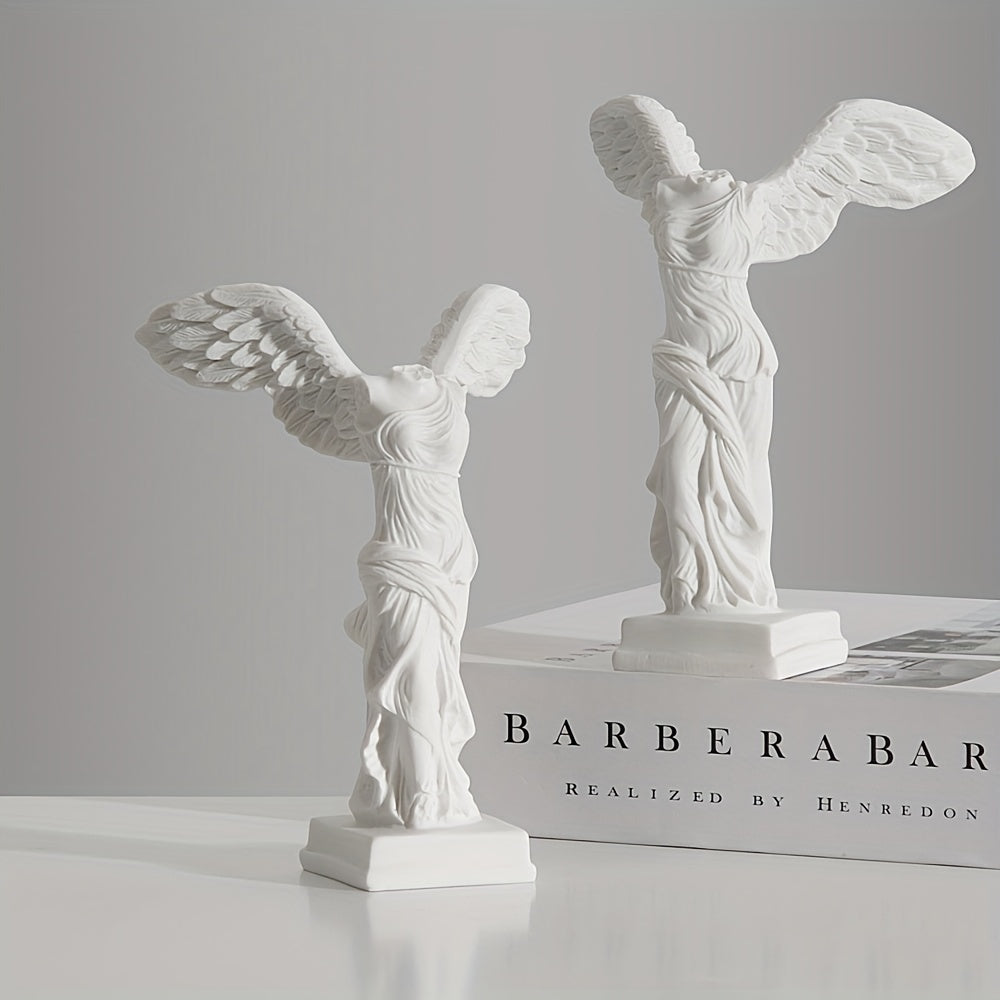 Tnessential European-style Statue of the Goddess of Victory 3D Decor