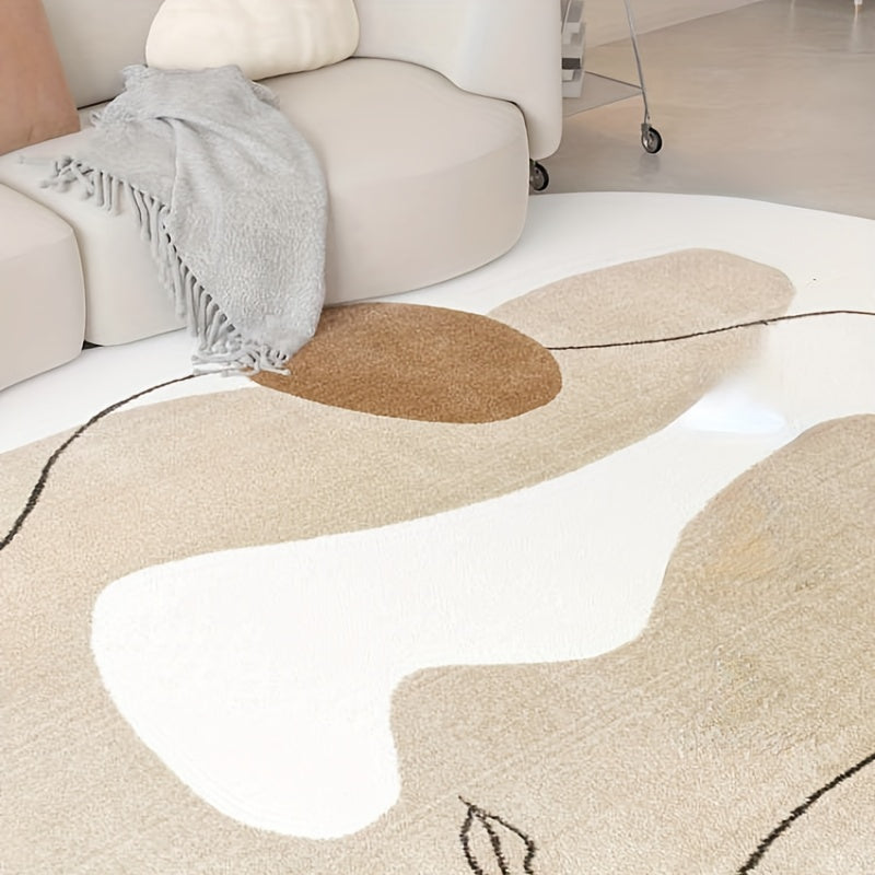 CREAM IRREGULAR 14 RUG view 4