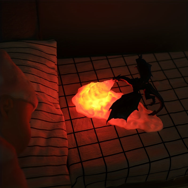 Tnessential Fire Dragon Lamps 3D Decor