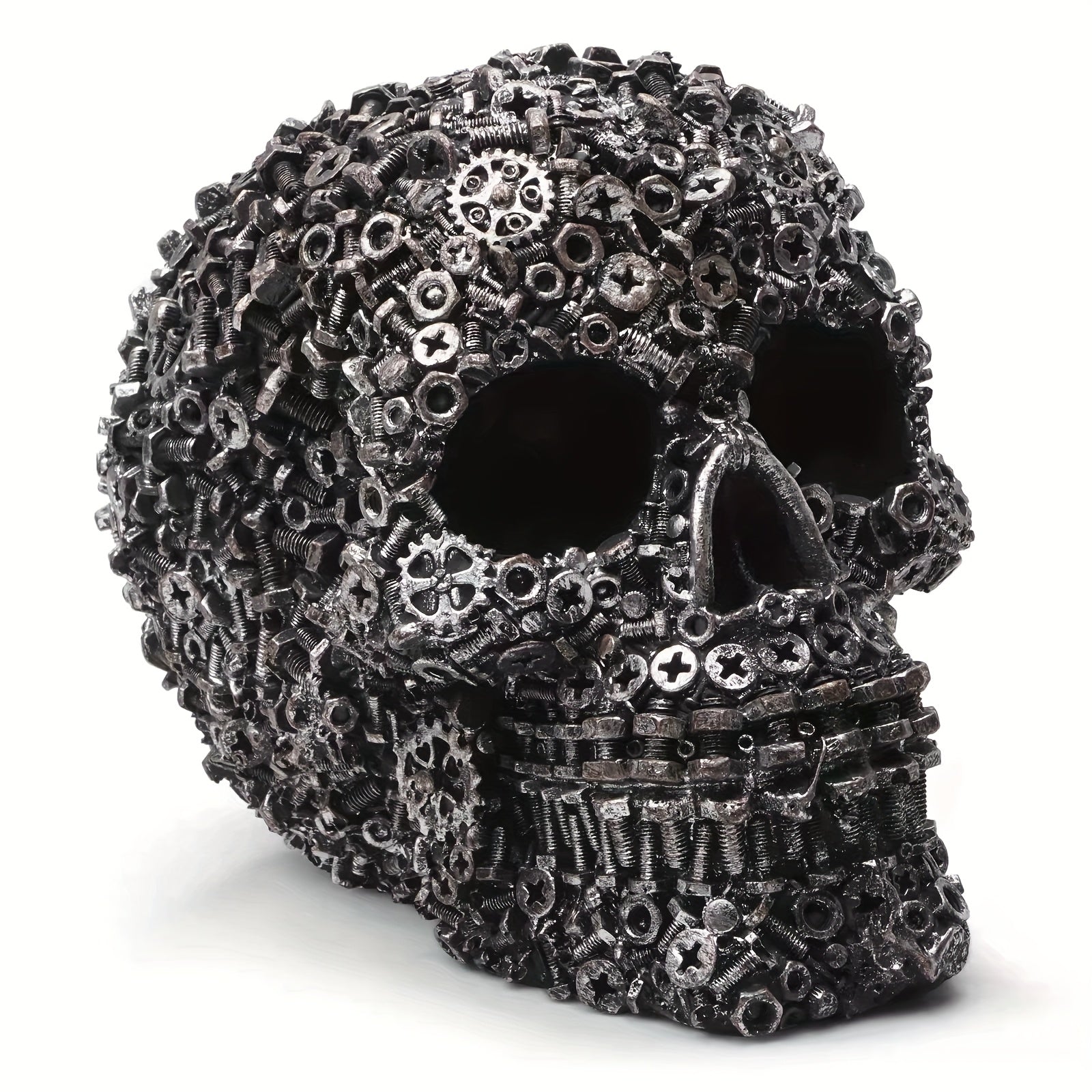 Tnessential Steampunk Gear Skull Decor 3D Decor