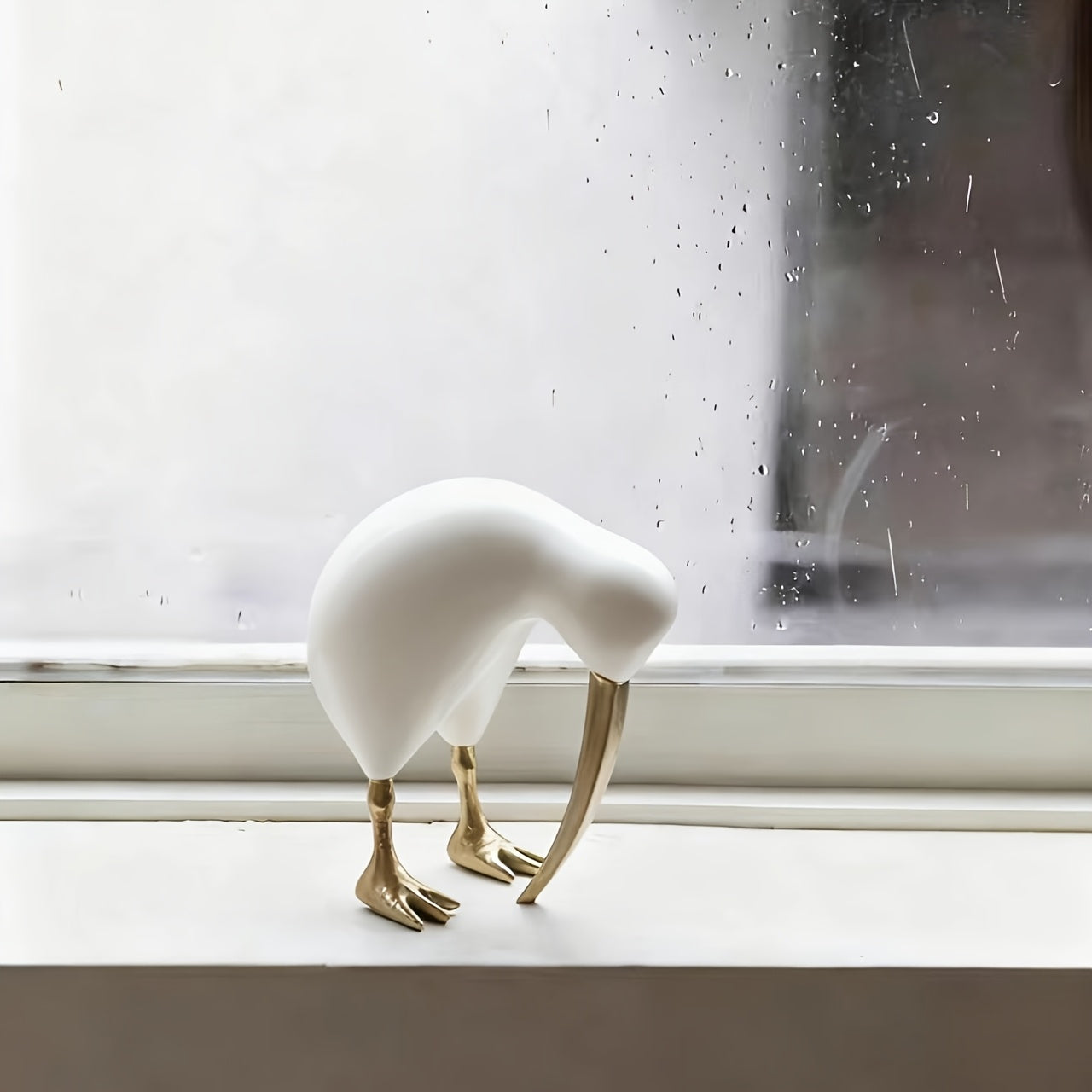 Tnessential Nordic Minimalist Style Bird-shaped Resin Decorations 3D Decor