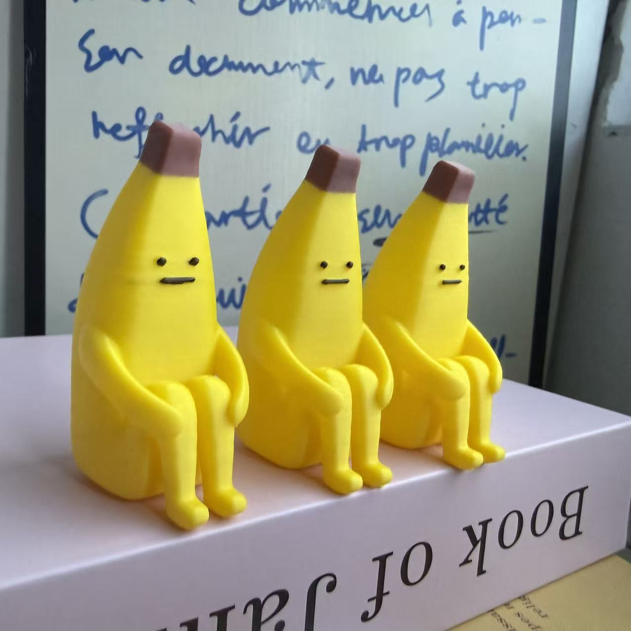 Tnessential Anxiety Banana Ornament 3D Decor
