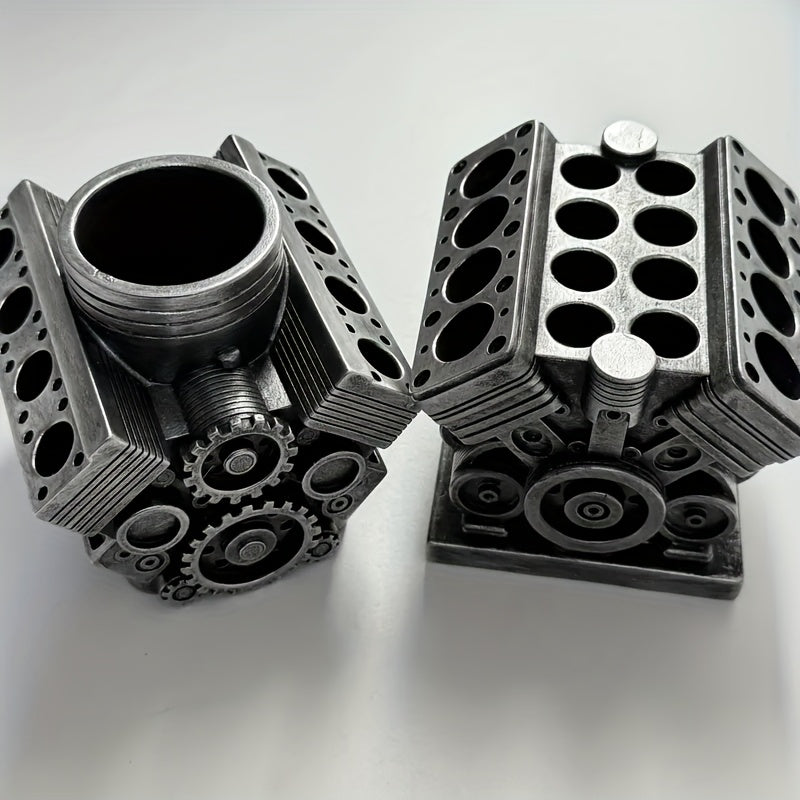 Tnessential Engine Cylinder Resin Ornament 3D Decor