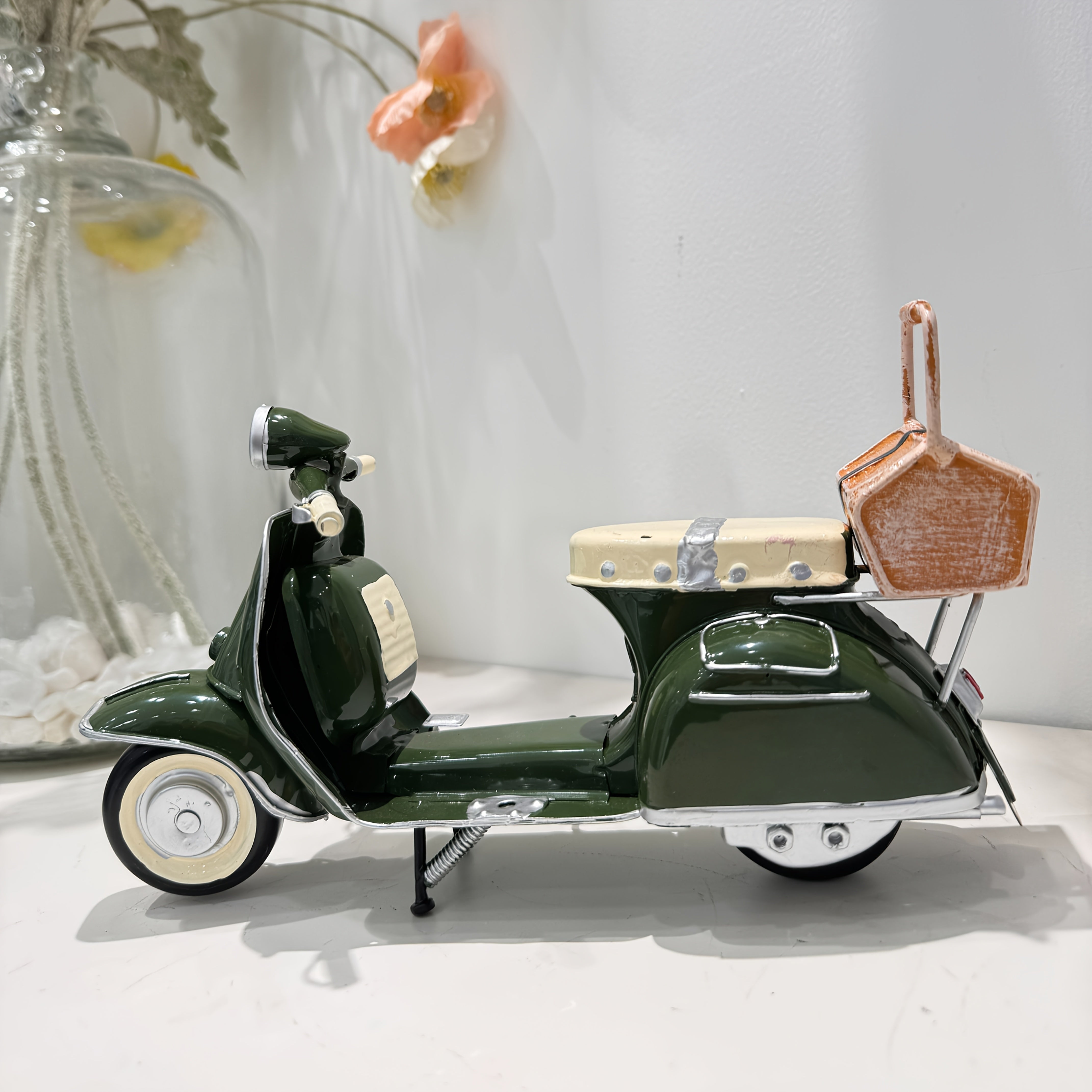 Tnessential Handcrafted Iron Miniature Motorcycle Models 3D Decor
