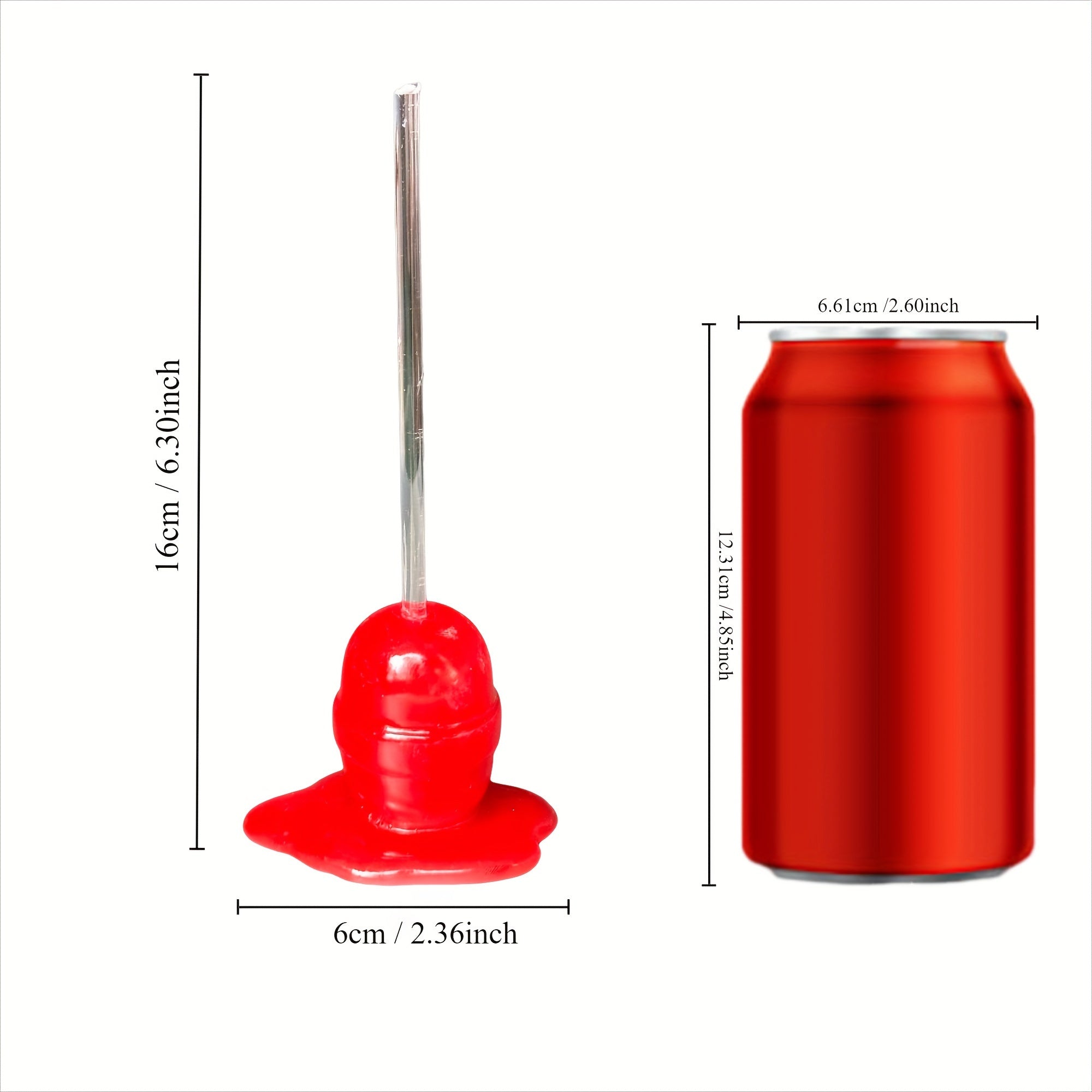 Tnessential Melted Lollipop Ornament 3D Decor