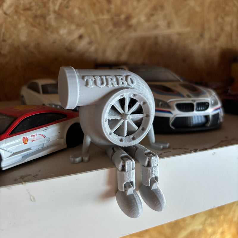 Tnessential Novel Turbine-shaped Ornament 3D Decor