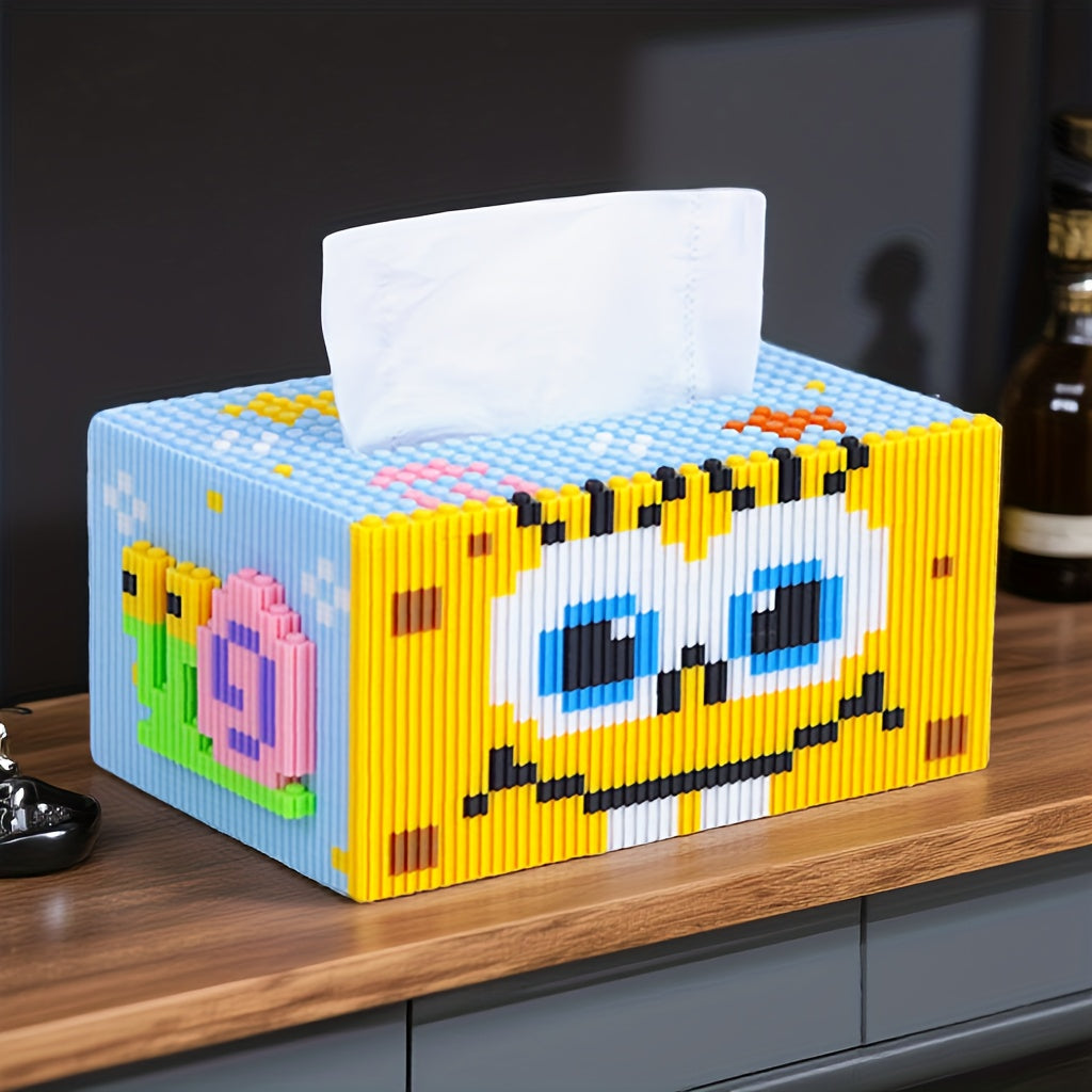 Tnessential Tissue Box Building Block Set 3D Decor