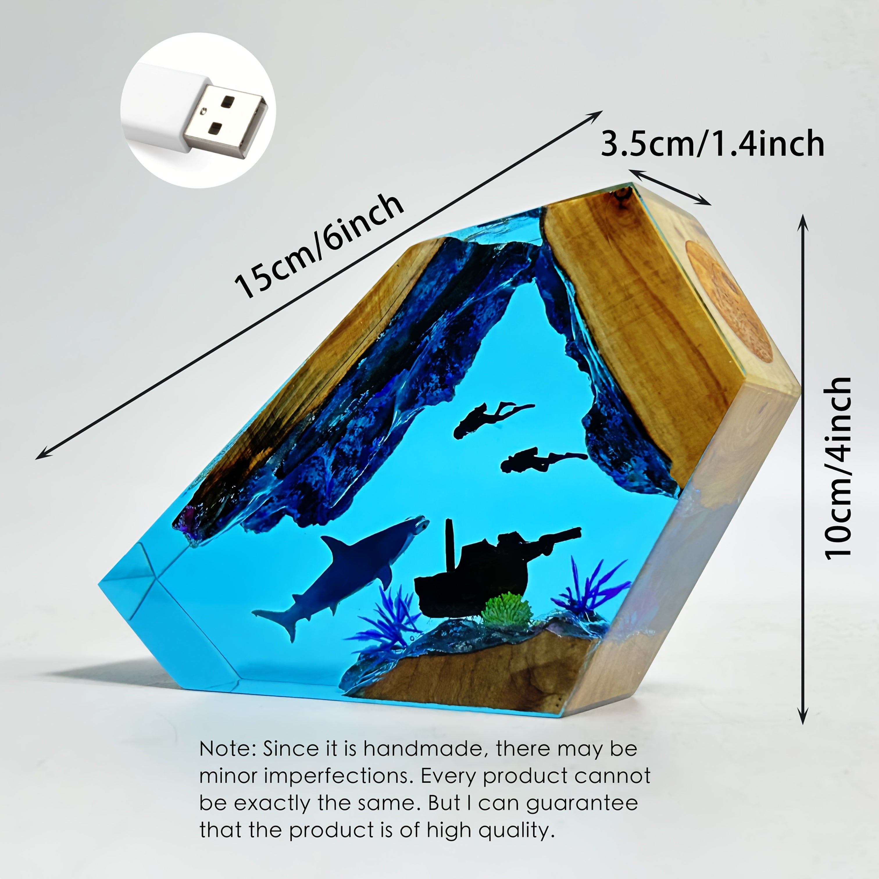 Tnessential Marine Resin Crafts 3D Decor