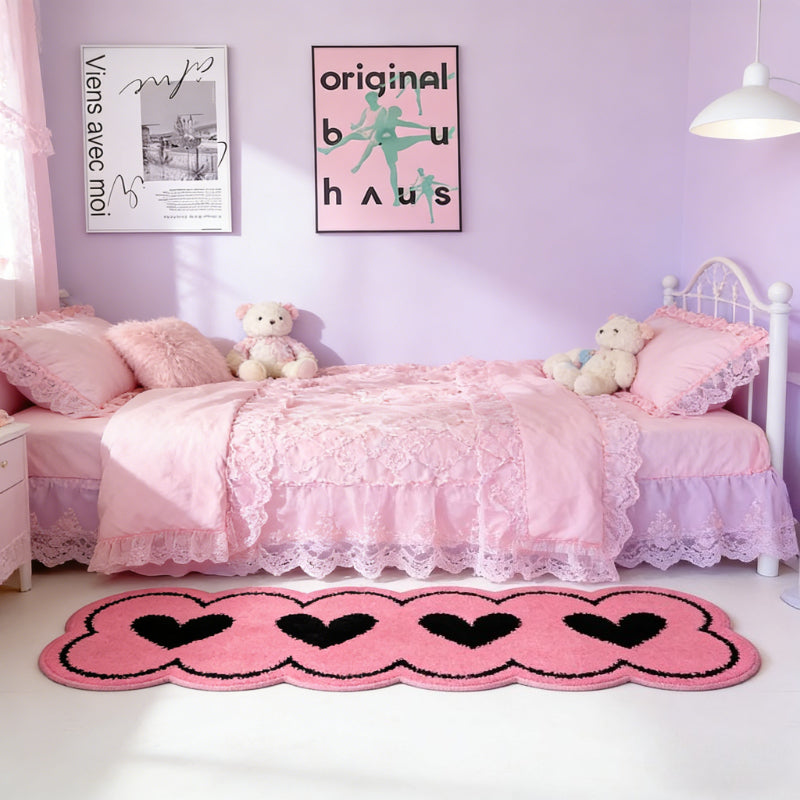 PINK IRREGULAR 7 RUG view 2