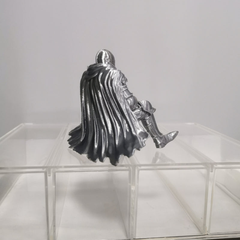 Tnessential Edge-sitting Knight Figurine 3D Decor