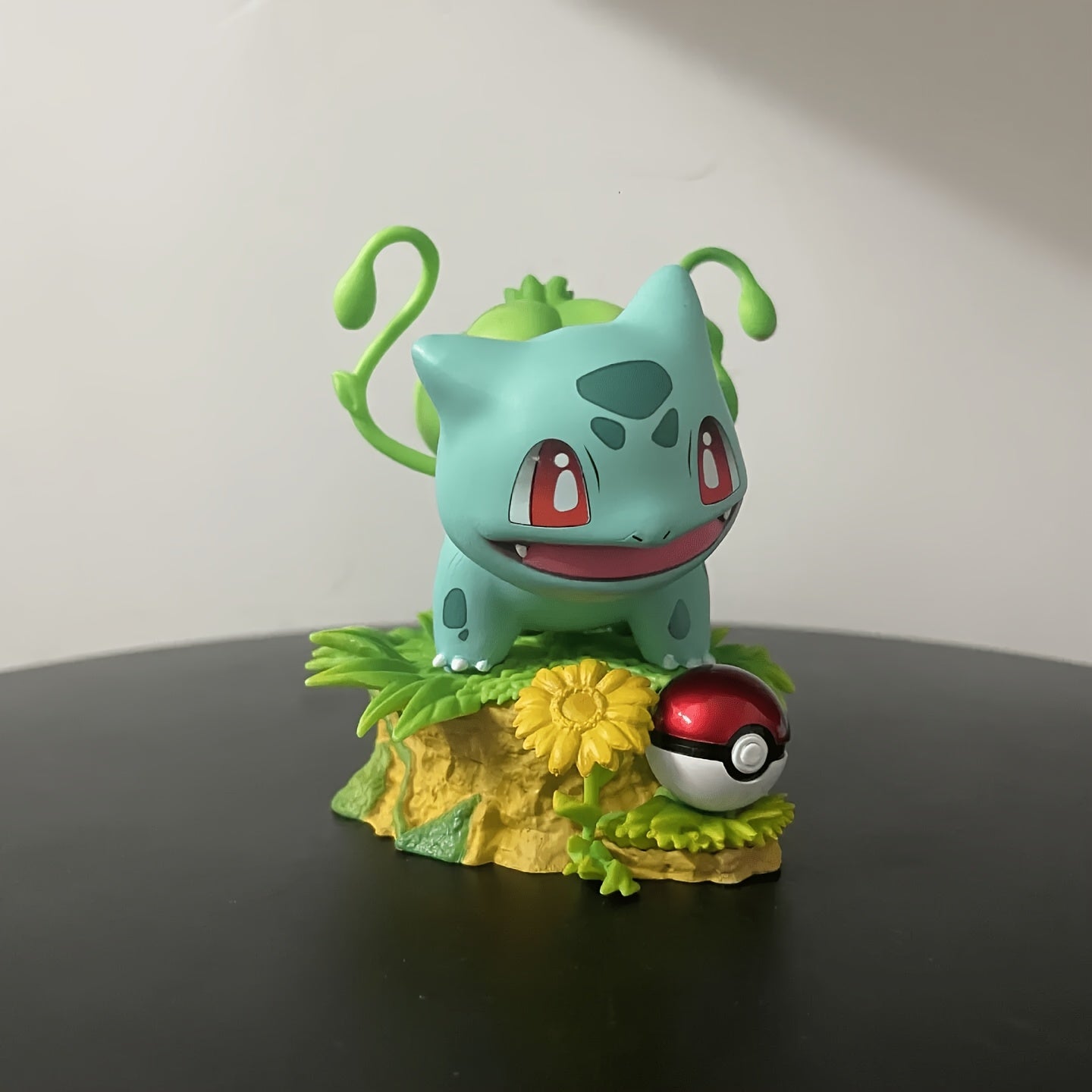 Tnessential Cm\u002f3.93in Anime Bulbasaur Figure Collectible Model 3D Decor