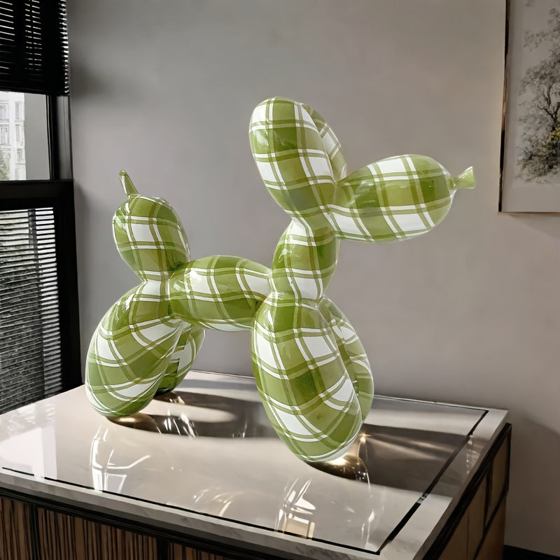 Tnessential Bohemian Style Mischievous Little Dog Statue 3D Decor