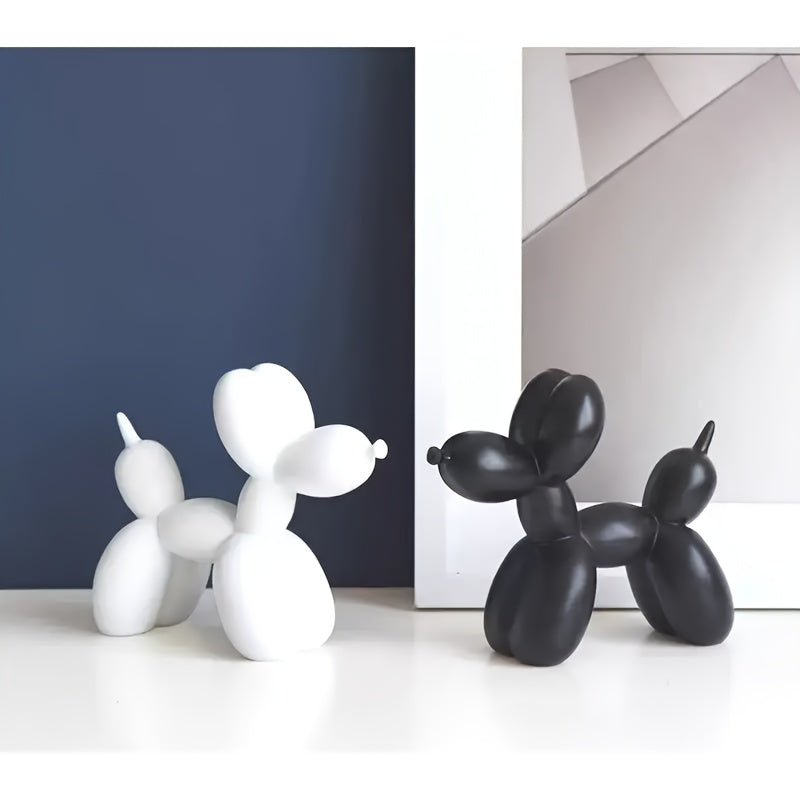 Tnessential Balloon Dog Statue Set 3D Decor
