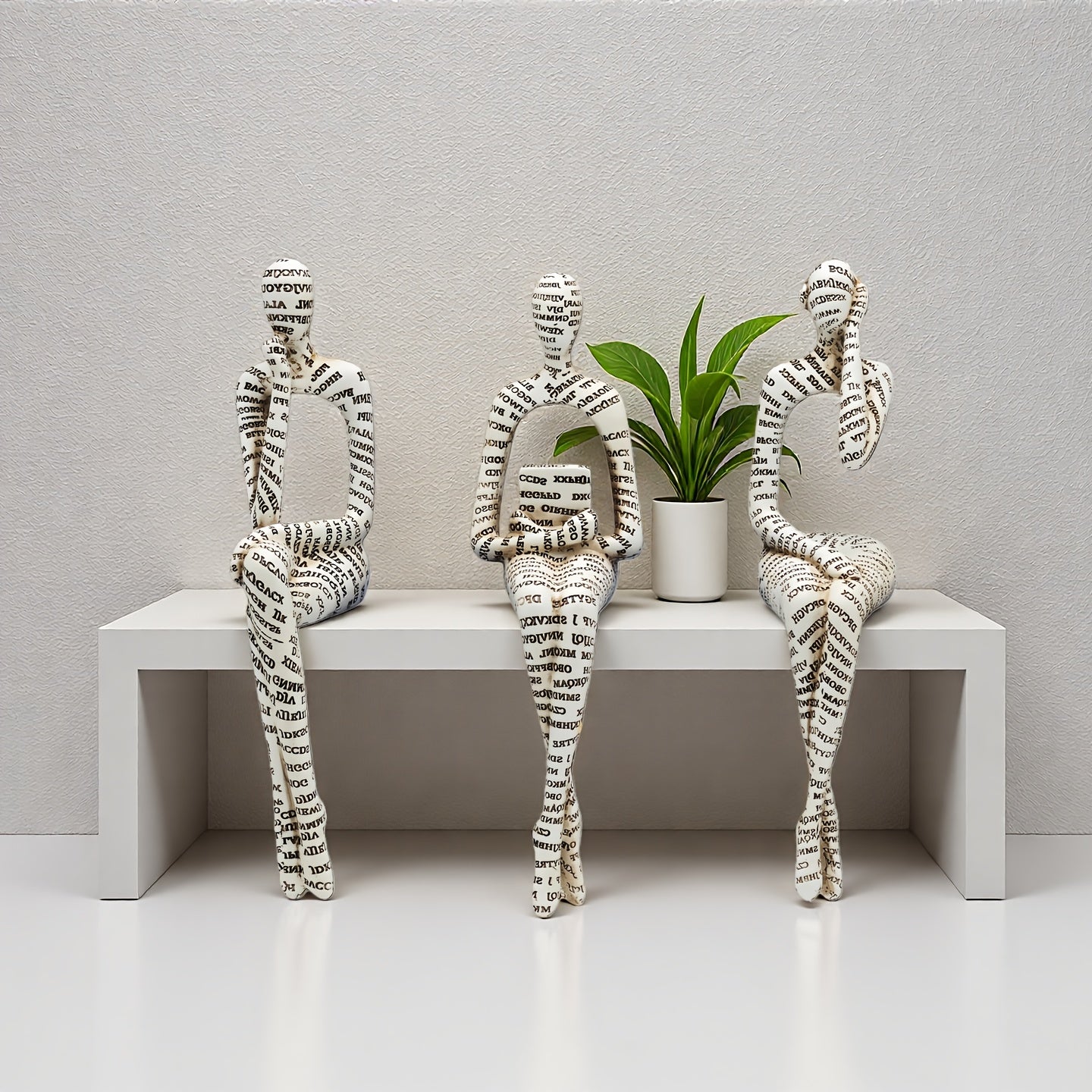 Tnessential Philosophy Figurines 3D Decor