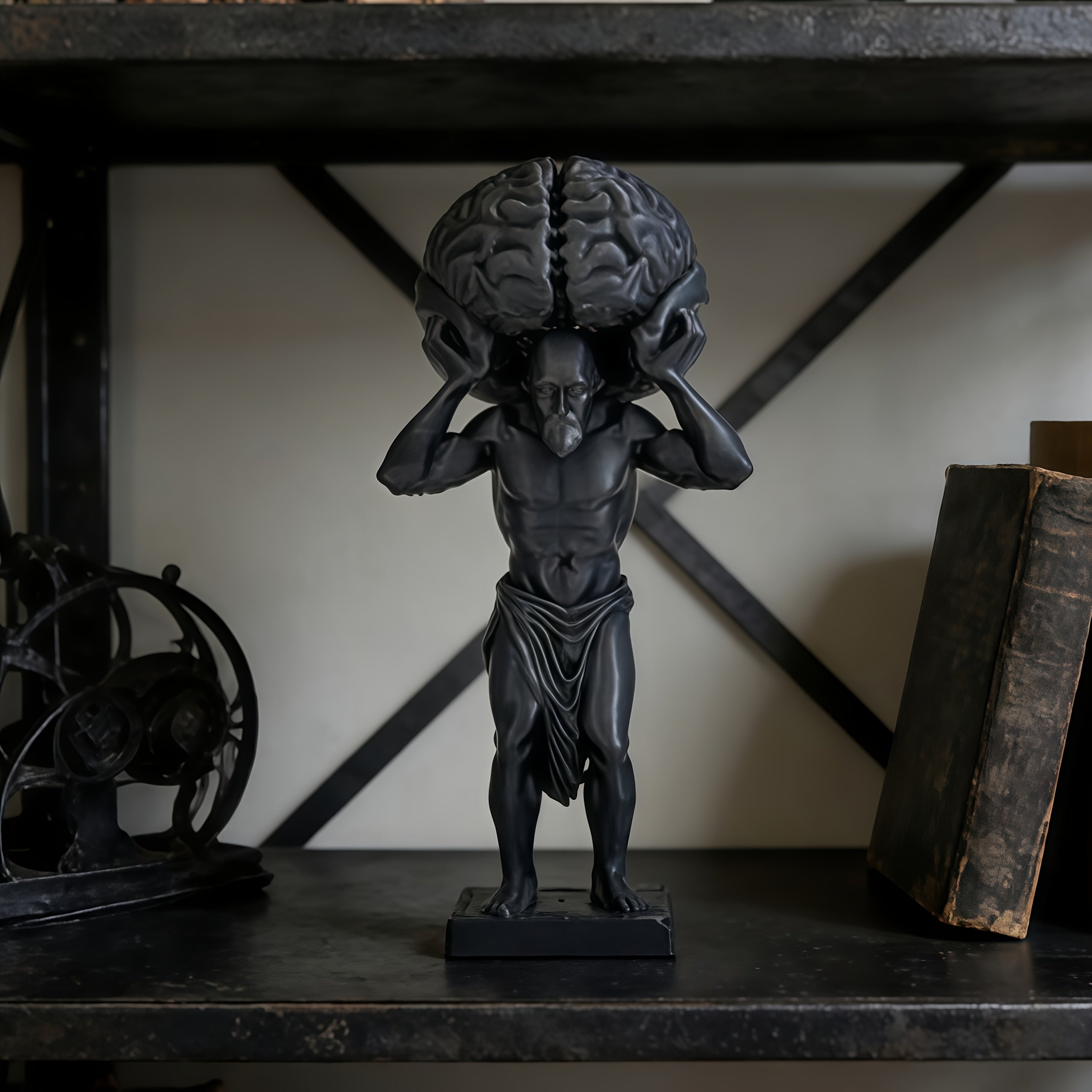 Tnessential Printed Philosophical Thinker Figurine 3D Decor