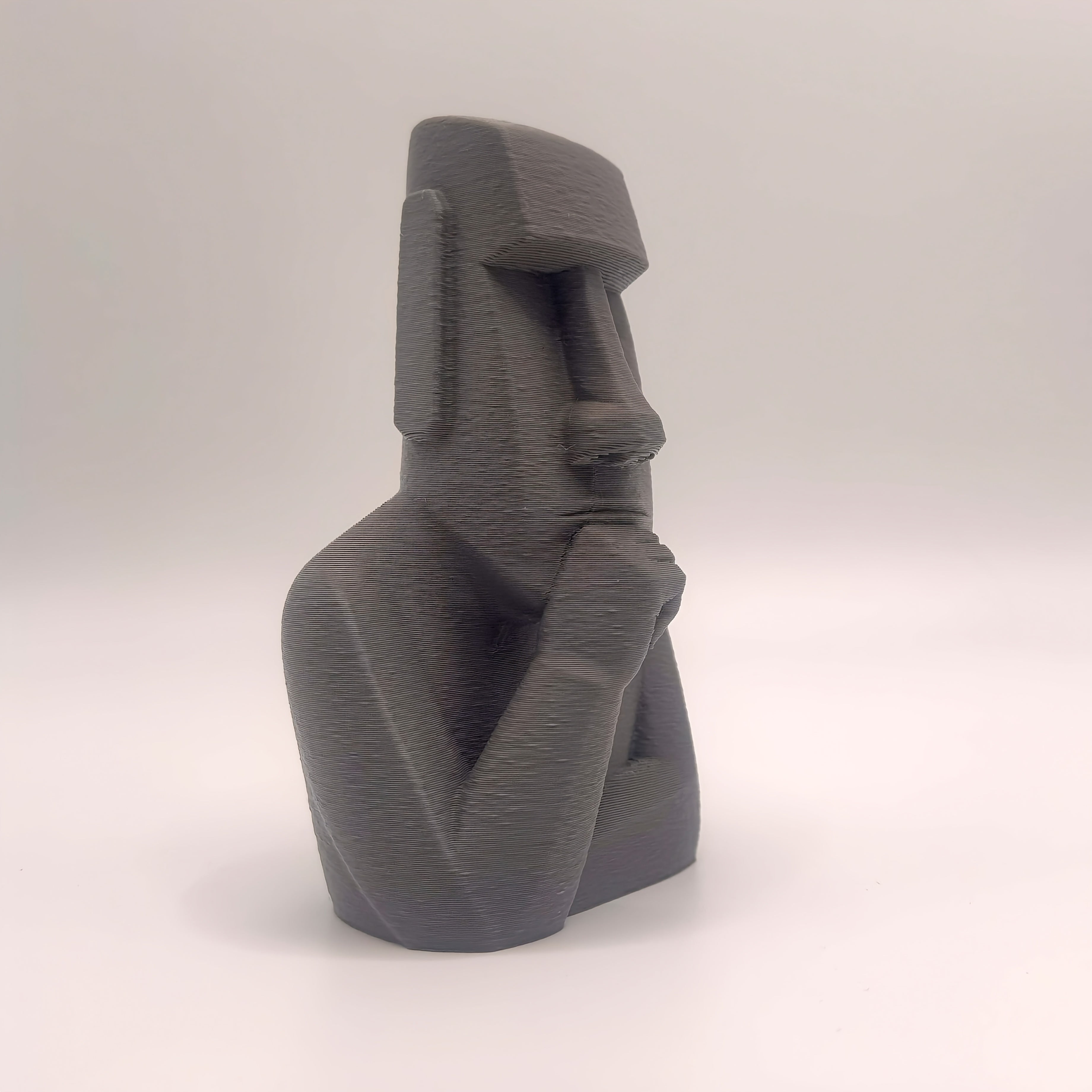 Tnessential Collectible Figurines the Thinker Stone Statue Ornament Is 3D Decor