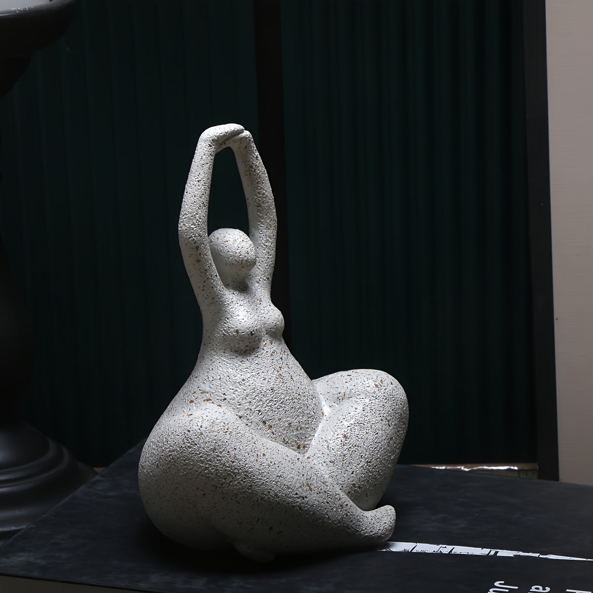 Tnessential Sandstone Fat Woman Ornament 3D Decor