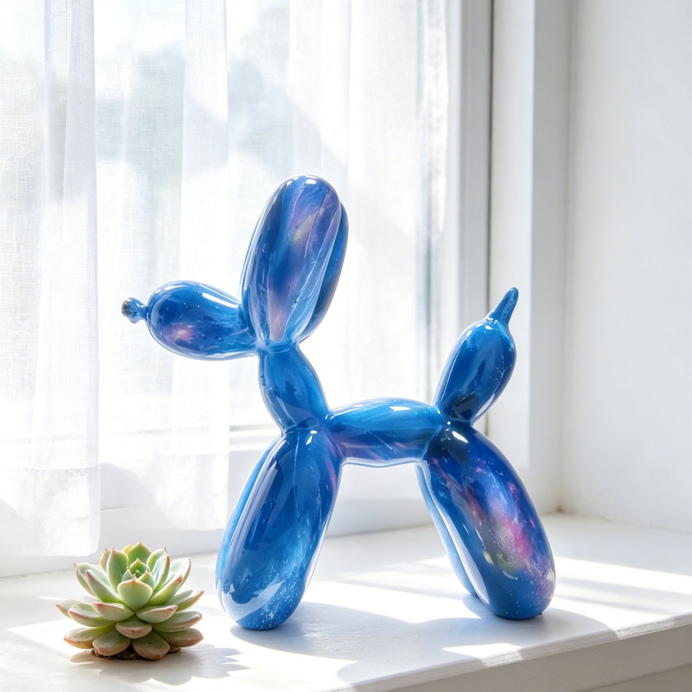 Tnessential Modern Balloon Dog Statue 3D Decor