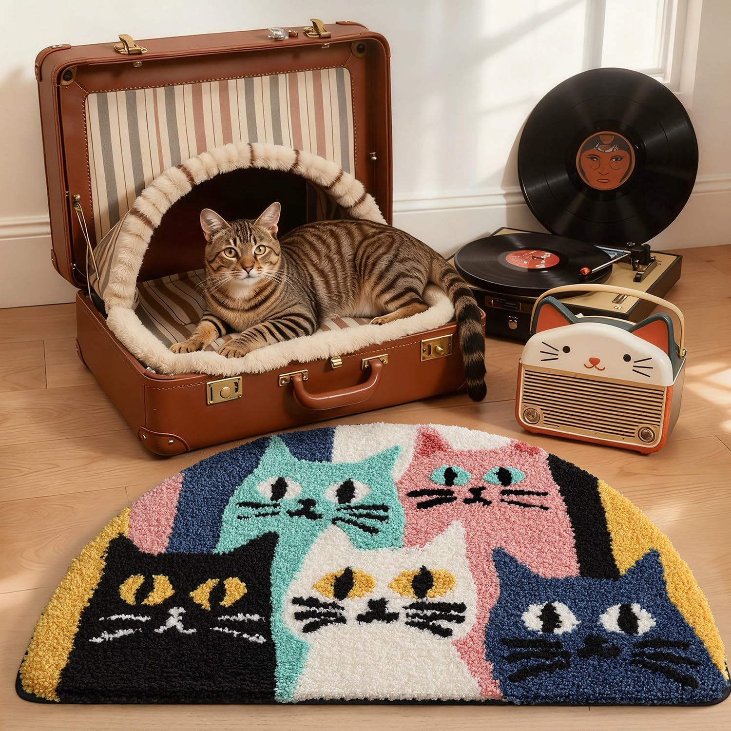 SEMI CIRCLE 3 RUG view 7
