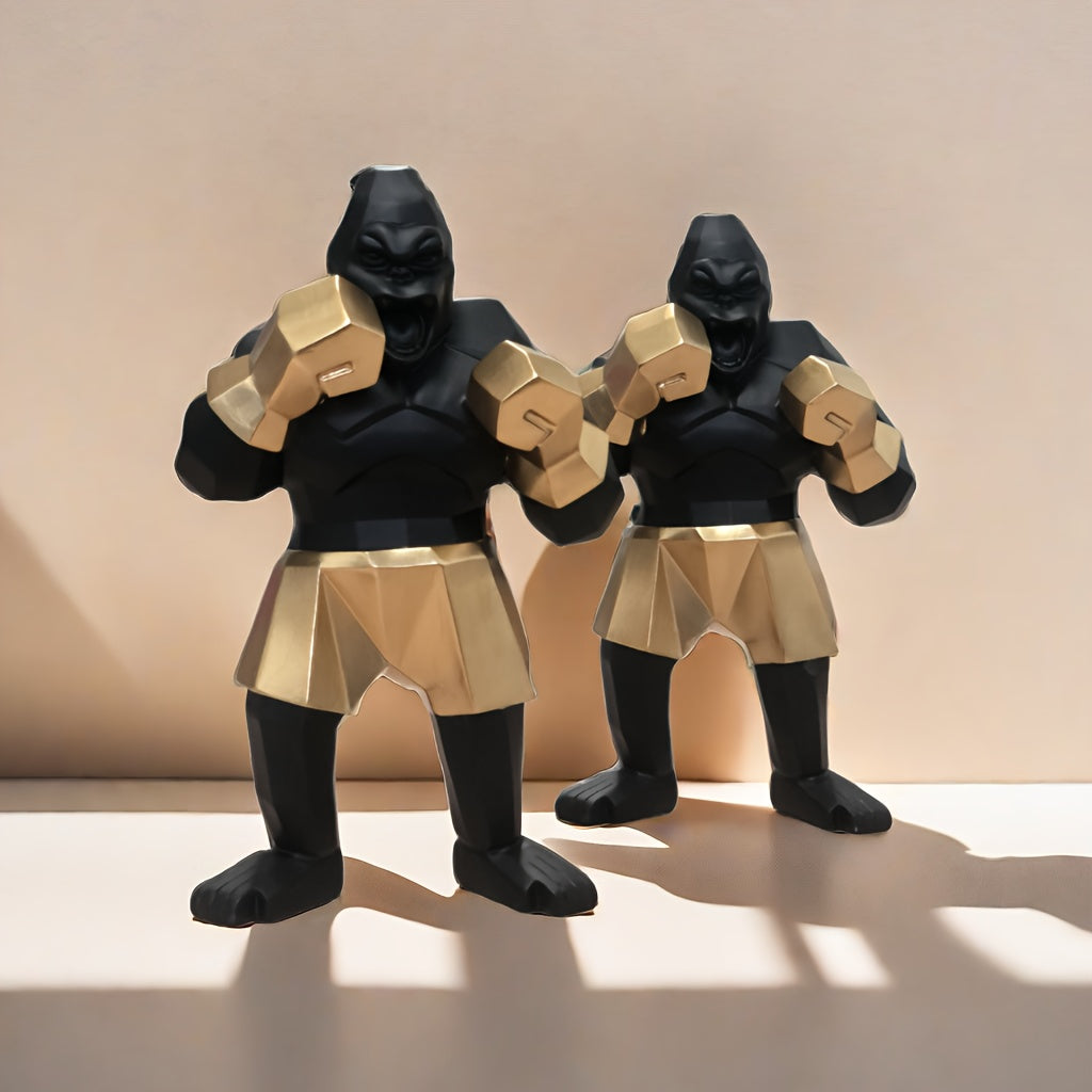 Tnessential Creative Gorilla Figurine 3D Decor