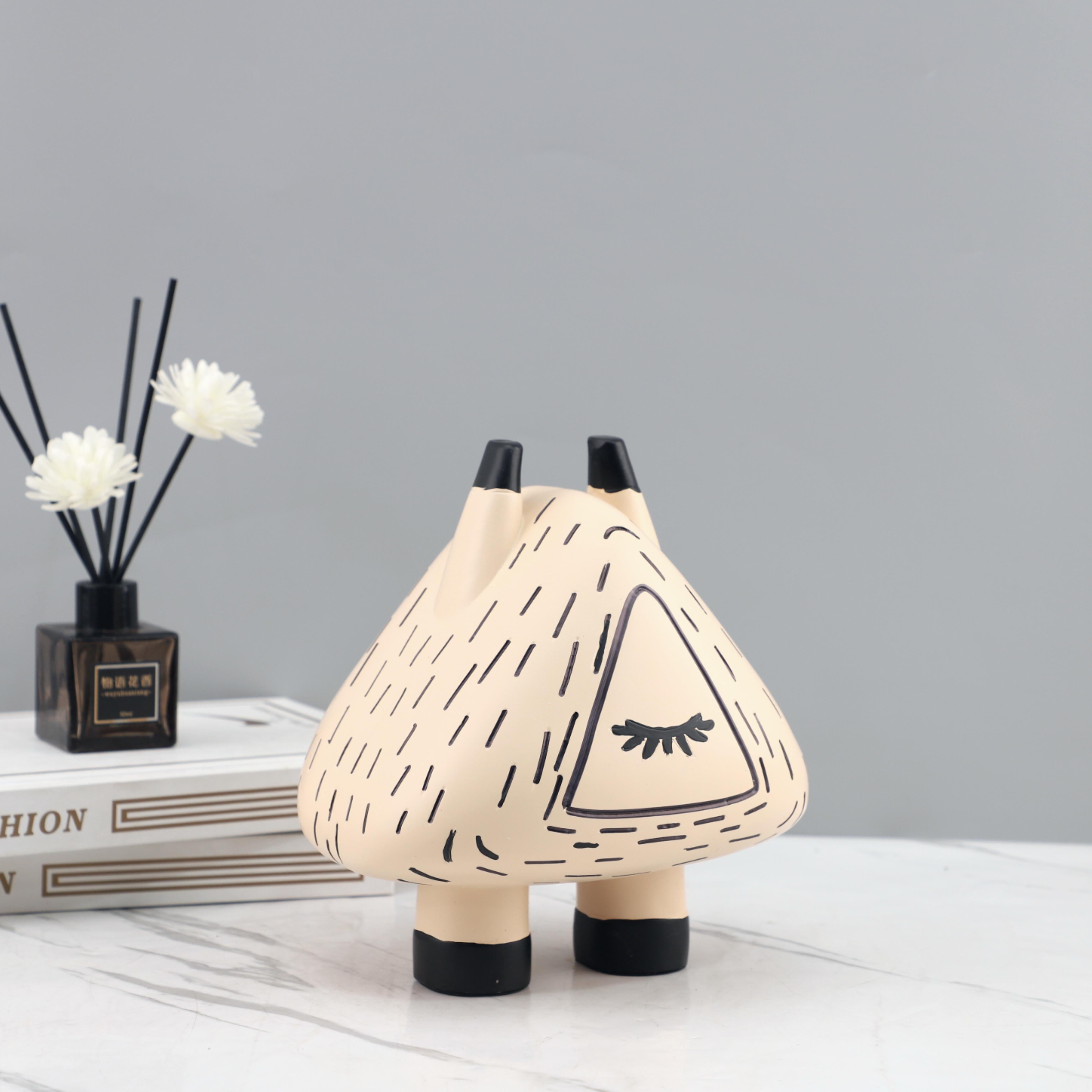 Tnessential Modern Cream-style Cartoon Decorative Piece 3D Decor