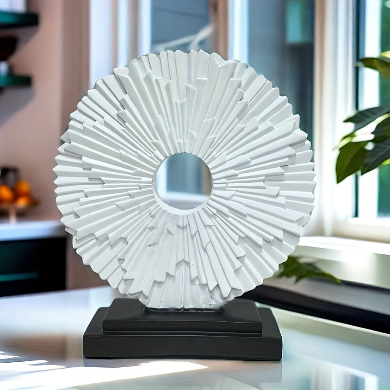 Tnessential Sunflower Resin Sculpture 3D Decor