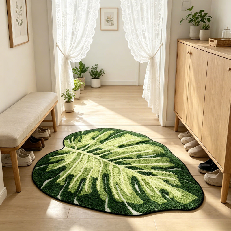 GREEN IRREGULAR 2 RUG view 2