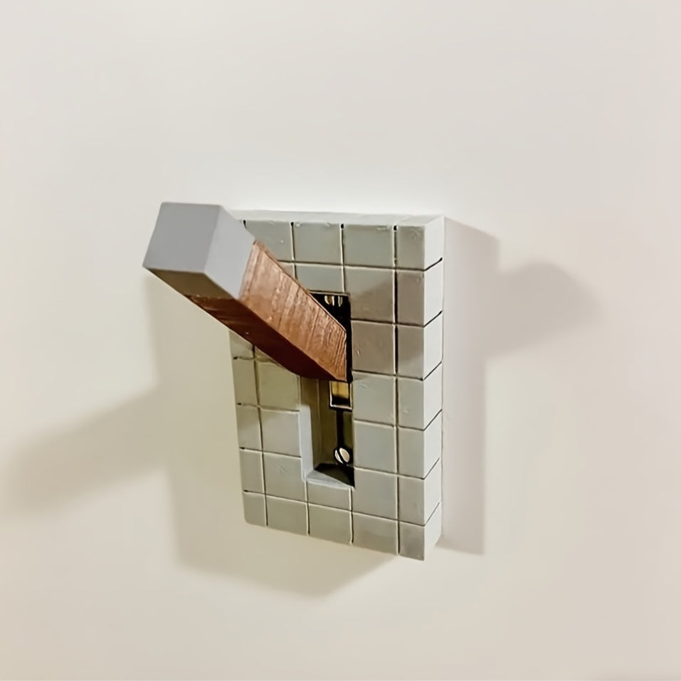 Tnessential Printed Pixel Lid Home Kitchen Wall Decoration 3D Decor