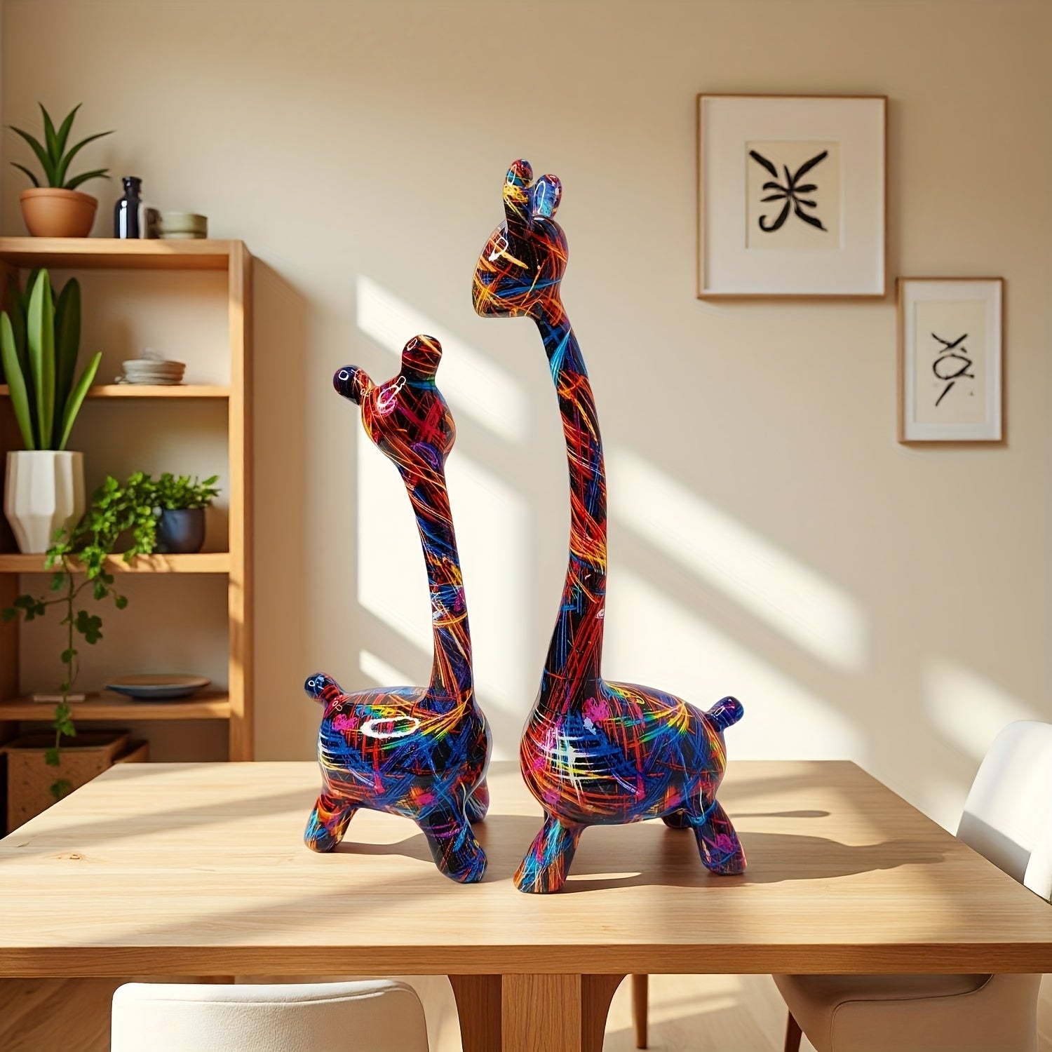Tnessential Collectible Figurines 2pcs 3D Decor