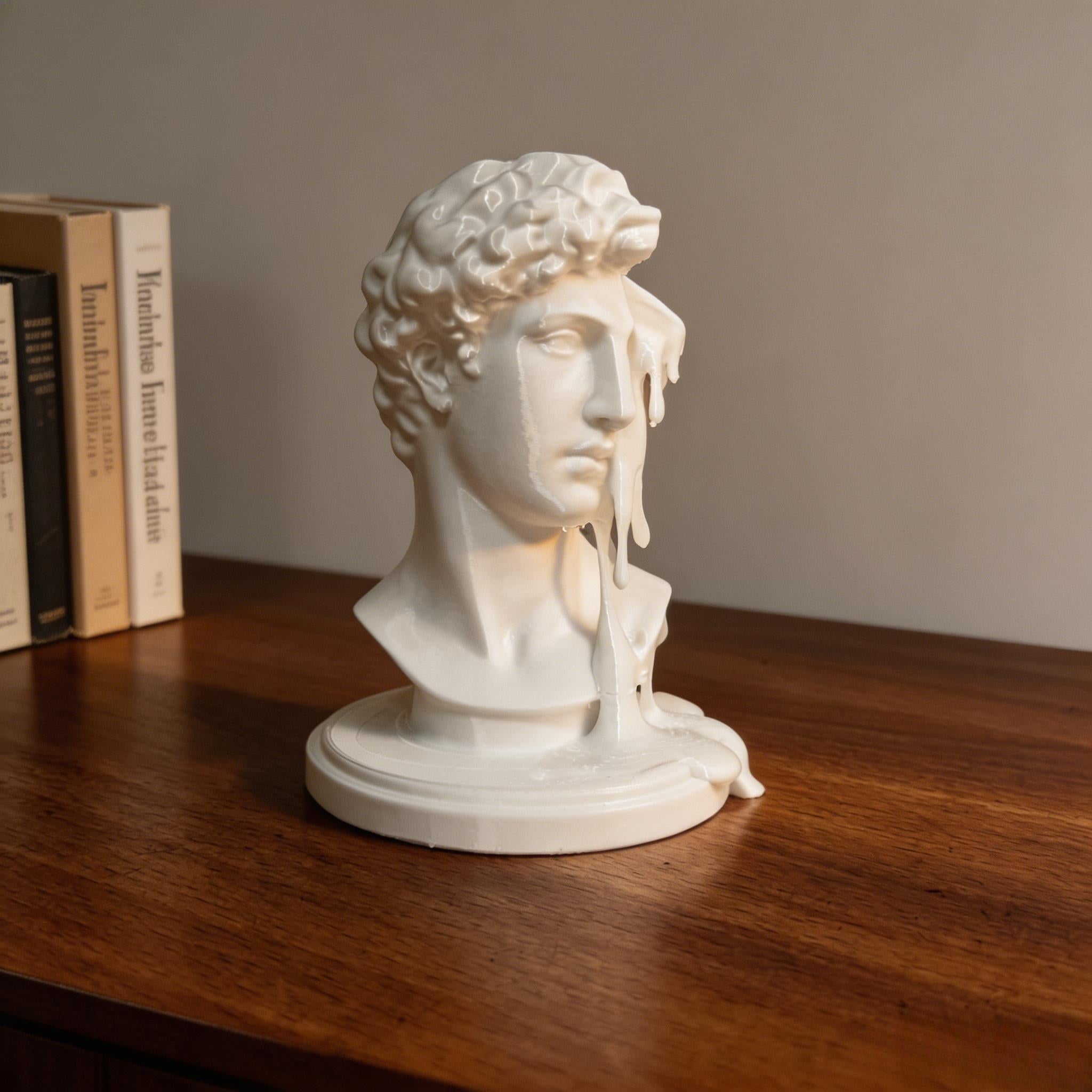 Tnessential Melting Classic 3D Printed Postmodern Art Ornament 3D Decor