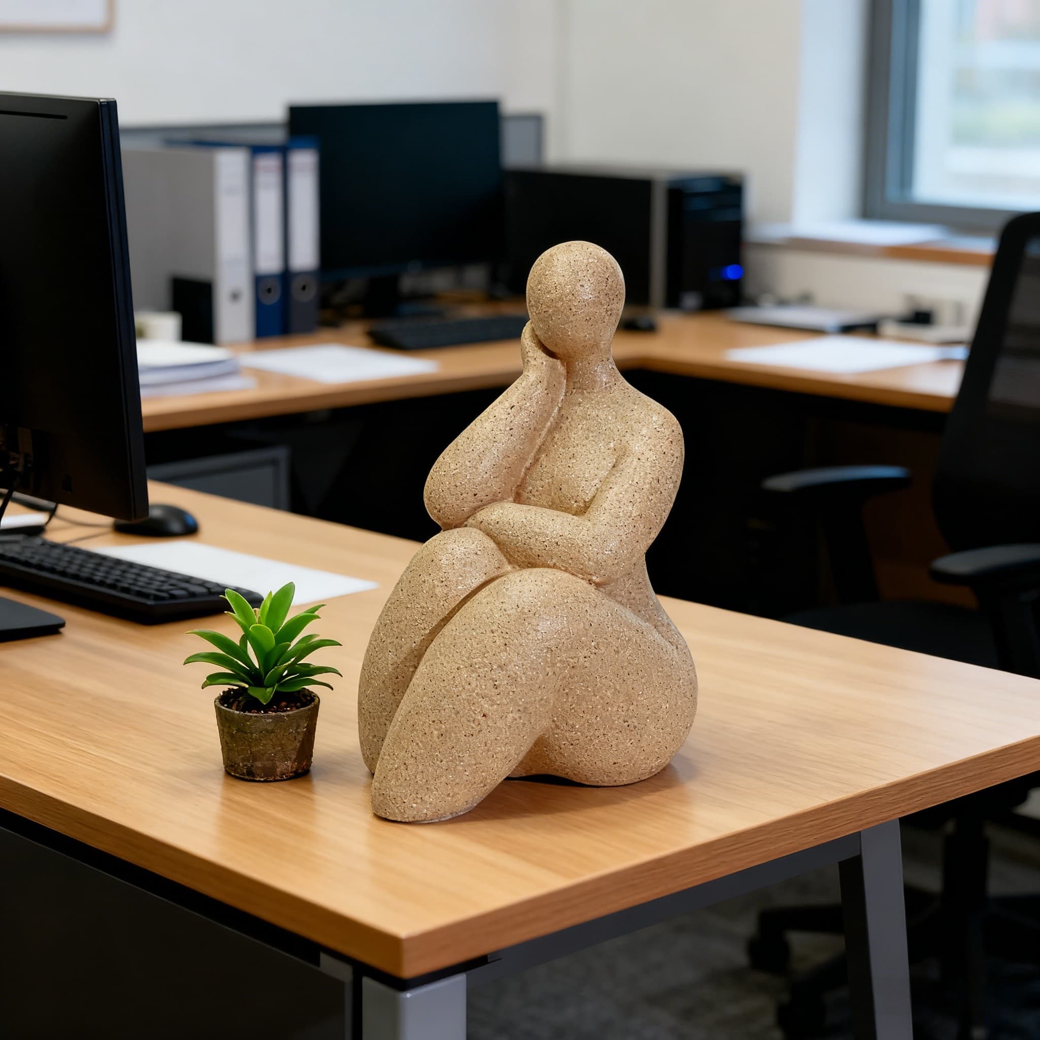 Tnessential Abstract Figure Sculptures and Statues 3D Decor