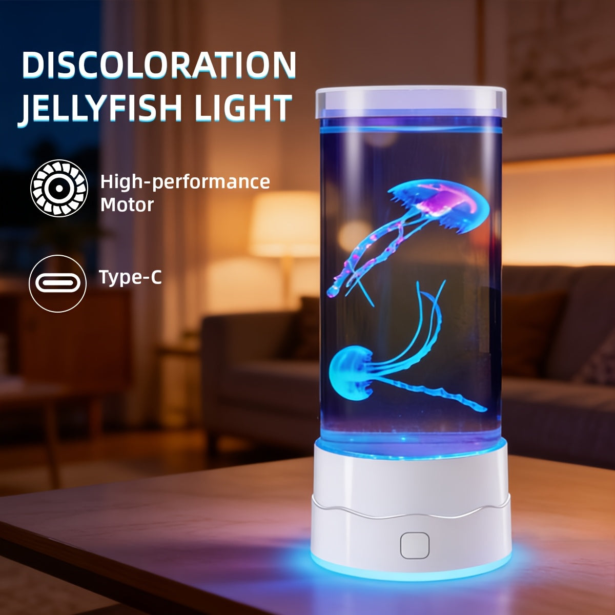 Tnessential Jellyfish (anemone) Lamp 3D Decor
